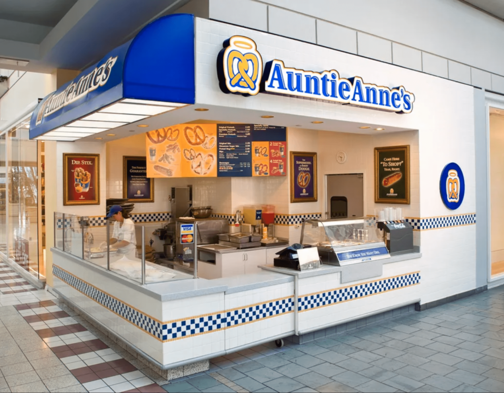 info FRANCHISE AUNTIE ANNE