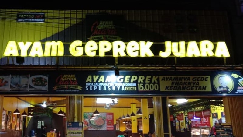 info FRANCHISE AYAM GEPREK JUARA