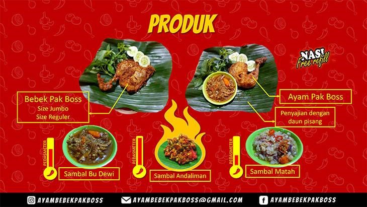 informasi FRANCHISE AYAM BEBEK PAK BOSS