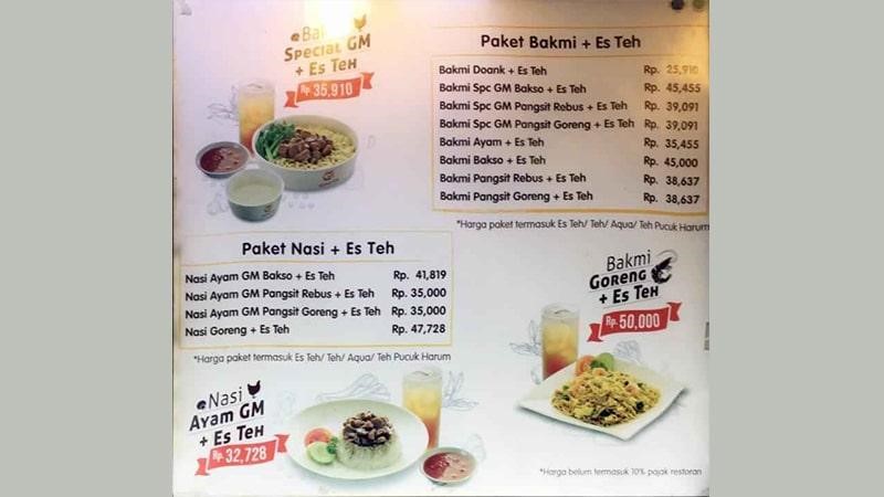 penjelasan Franchise Bakmi GM