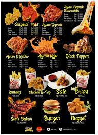 Menu Franchise D Kriuk