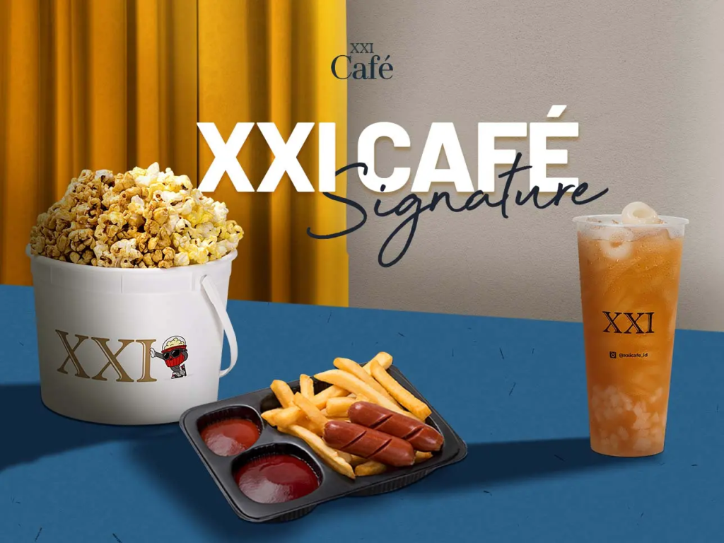 info Franchise Cinema XXI Cafe