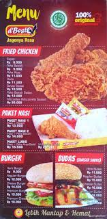 menu Franchise D Besto